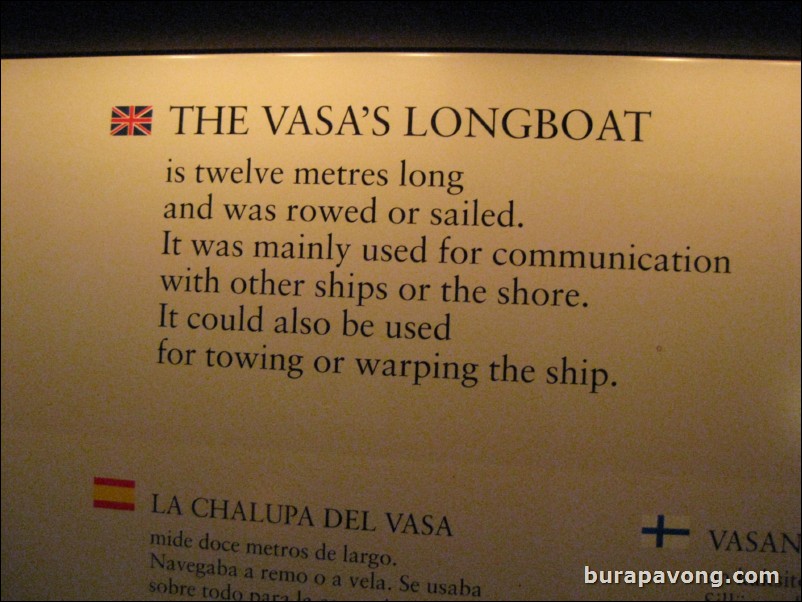 The Vasa Museum.