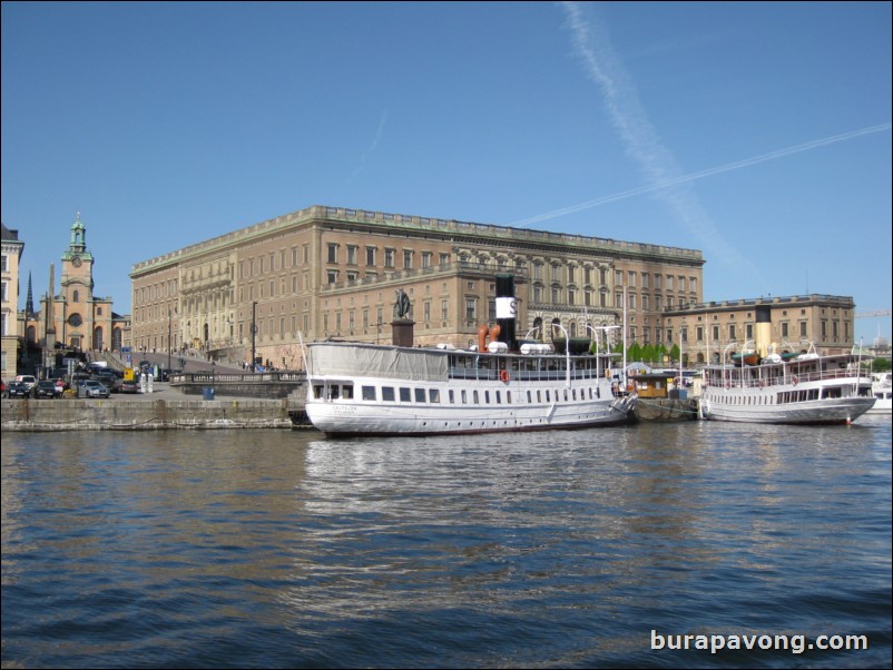 Royal Palace from the bay.