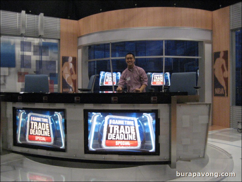 Studio B, NBA TV.