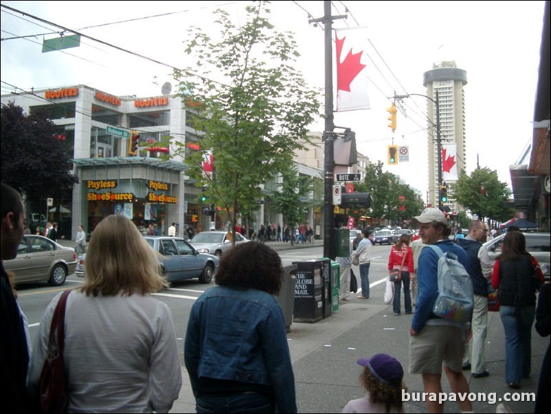 Robson Street.