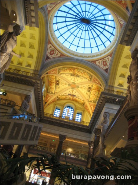 The Forum Shops at Caesars Palace.