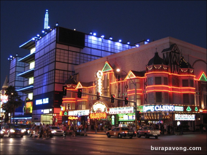 Walking the Strip.