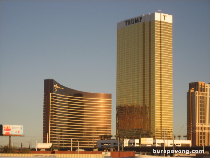 The Wynn and Trump International.