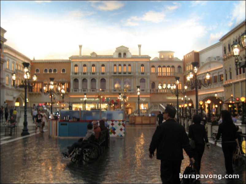 The Forum Shops at Caesars Palace.