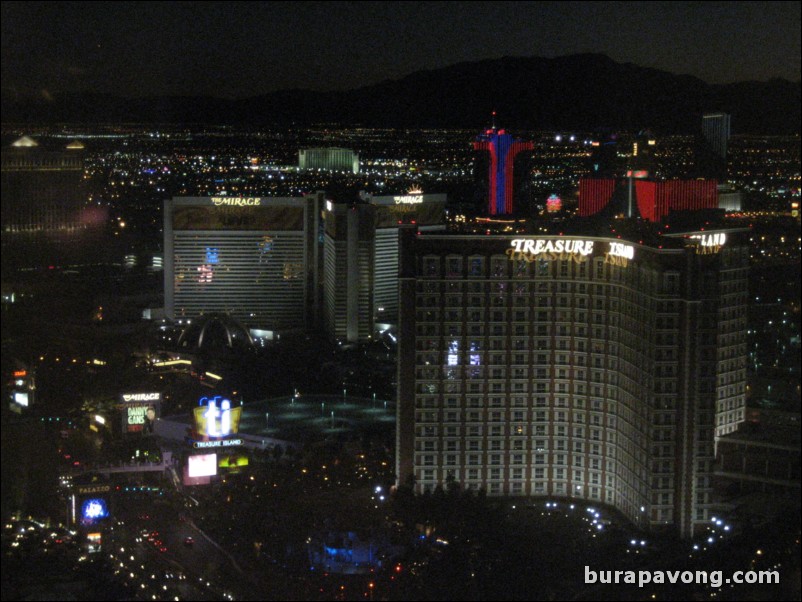 View from 56th floor of the Wynn.