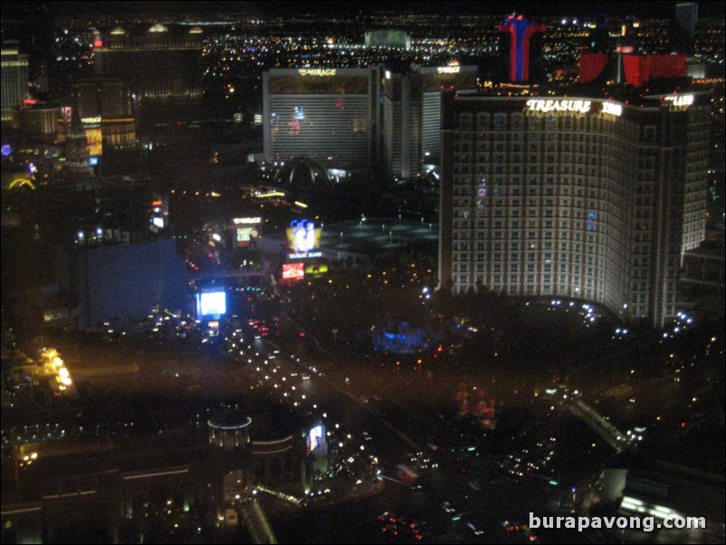 View from 56th floor of the Wynn.