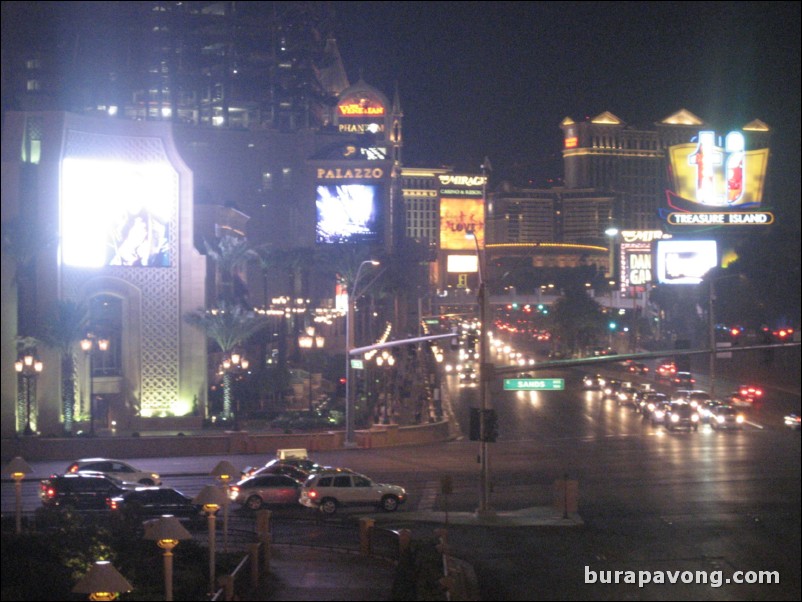 Walking the Strip.