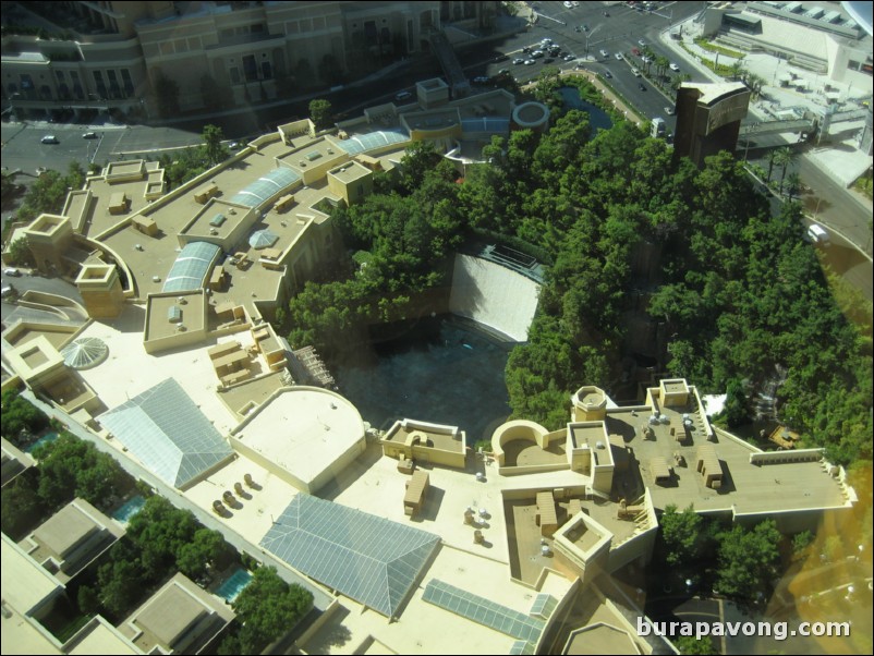 View from 56th floor at the Wynn.