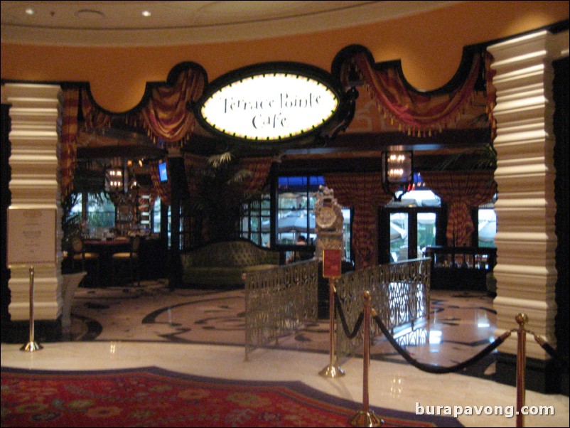 Terrace Pointe Cafe at the Wynn.