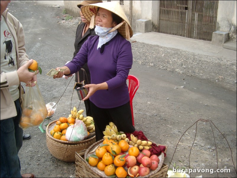 On the road to Hanoi.