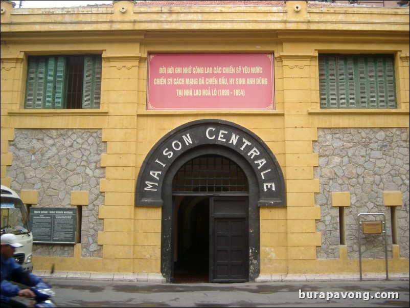 Maison Centrale, old French prison, in Hanoi.