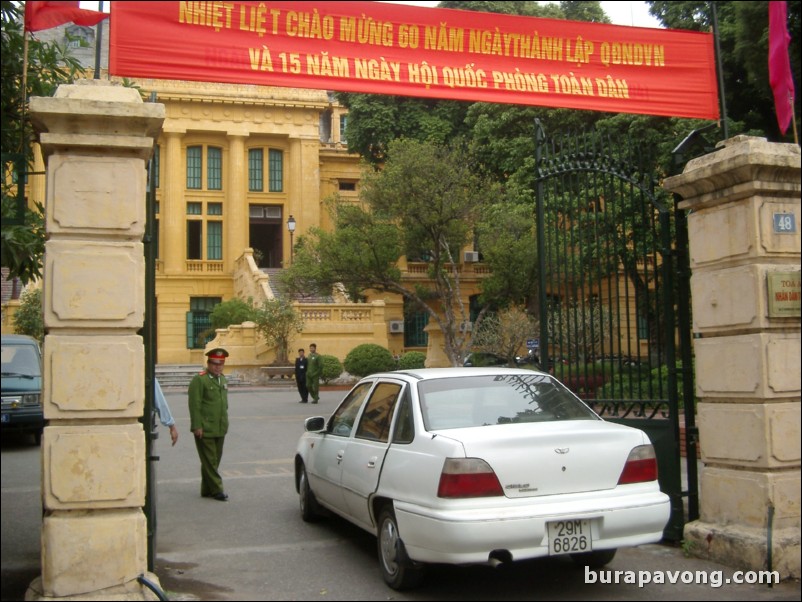 Courthouse in Hanoi.