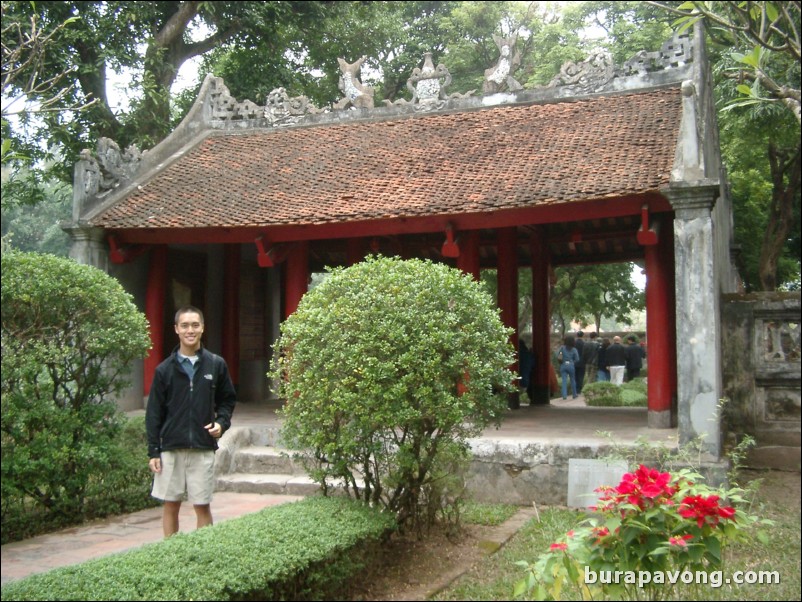 Temple of Literature (later became Hanoi's first university).