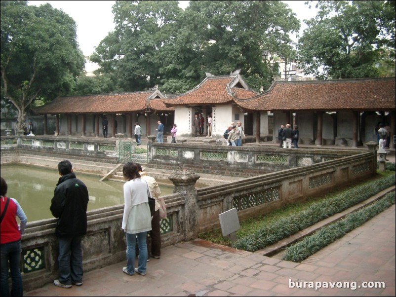 Temple of Literature (later became Hanoi's first university).