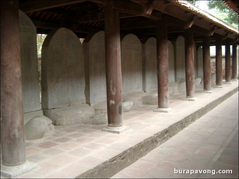 Temple of Literature (later became Hanoi's first university).