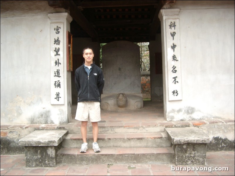 Temple of Literature (later became Hanoi's first university).