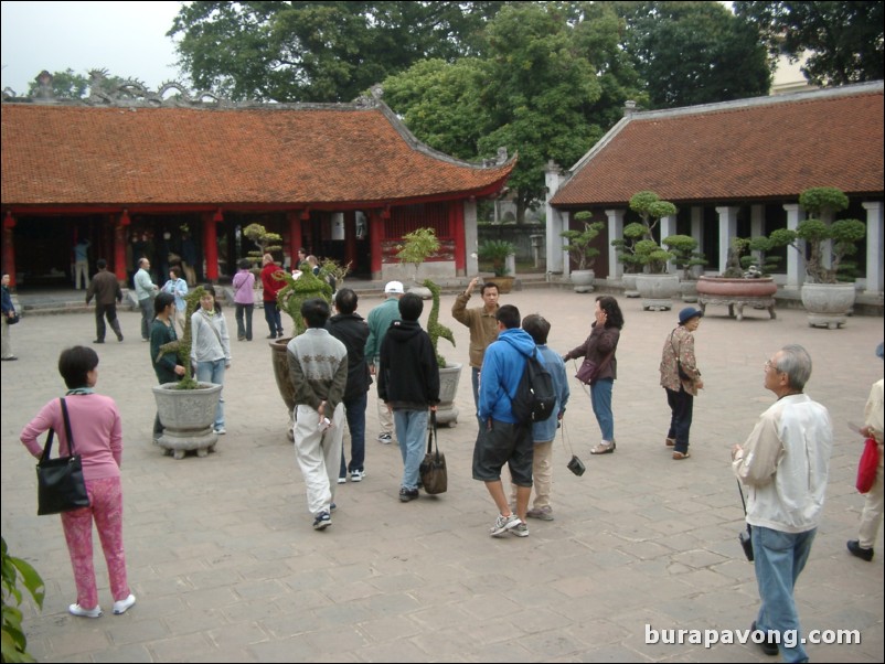 Temple of Literature (later became Hanoi's first university).