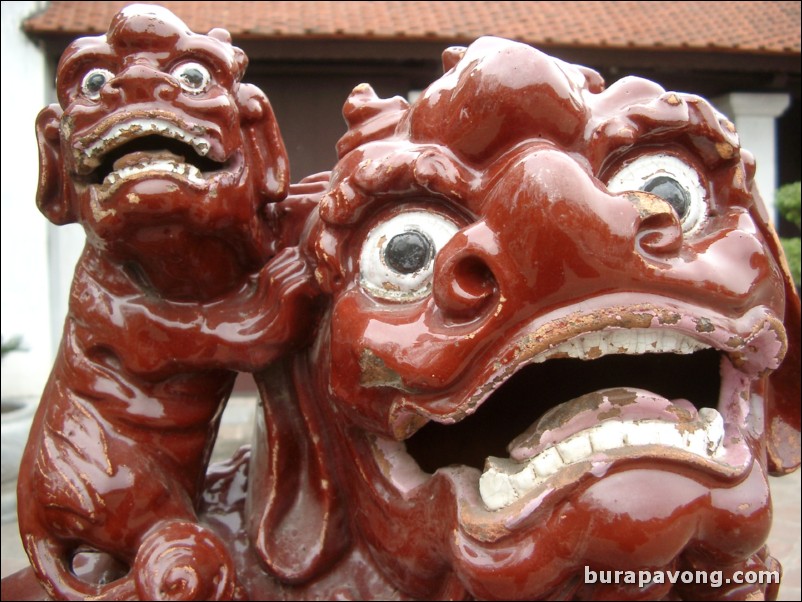 Temple of Literature (later became Hanoi's first university).