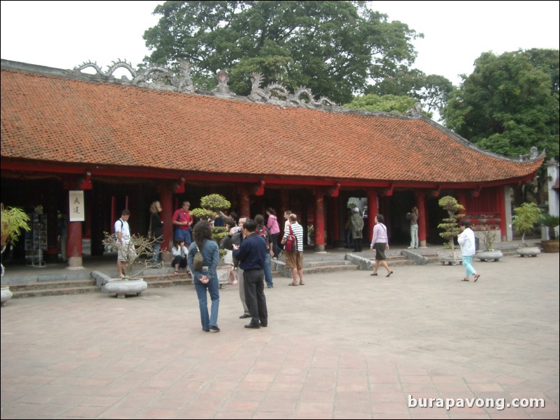 Temple of Literature (later became Hanoi's first university).