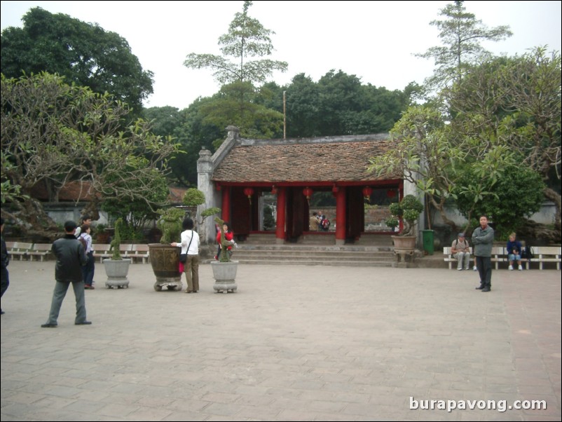 Temple of Literature (later became Hanoi's first university).