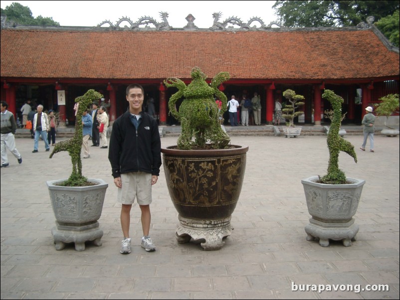 Temple of Literature (later became Hanoi's first university).