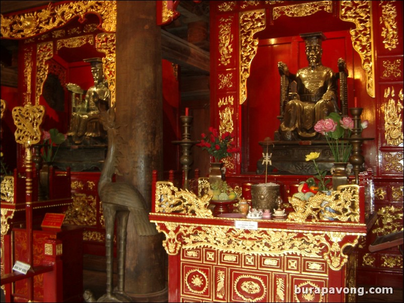 Temple of Literature (later became Hanoi's first university).