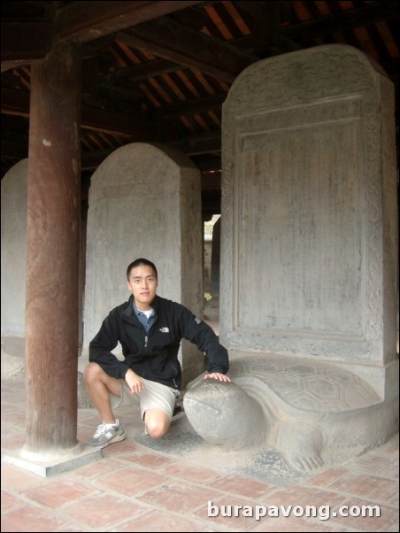 Temple of Literature (later became Hanoi's first university).