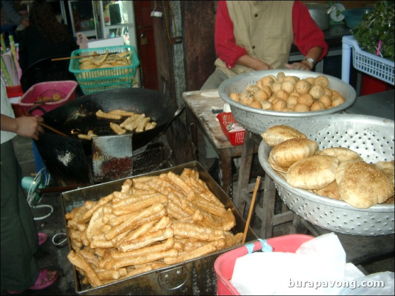 Shopping area in Hanoi.