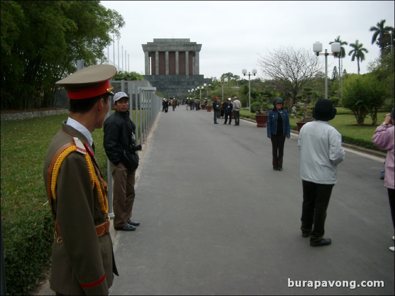 Ho Chi Mihn Mausoleum.