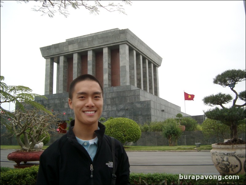 Ho Chi Mihn Mausoleum.