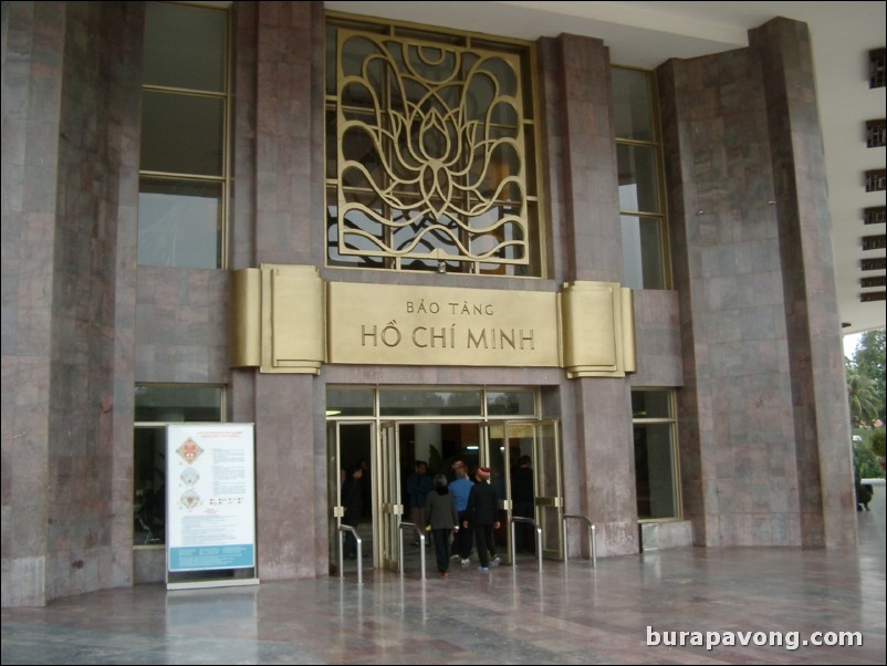 Ho Chi Mihn Mausoleum.